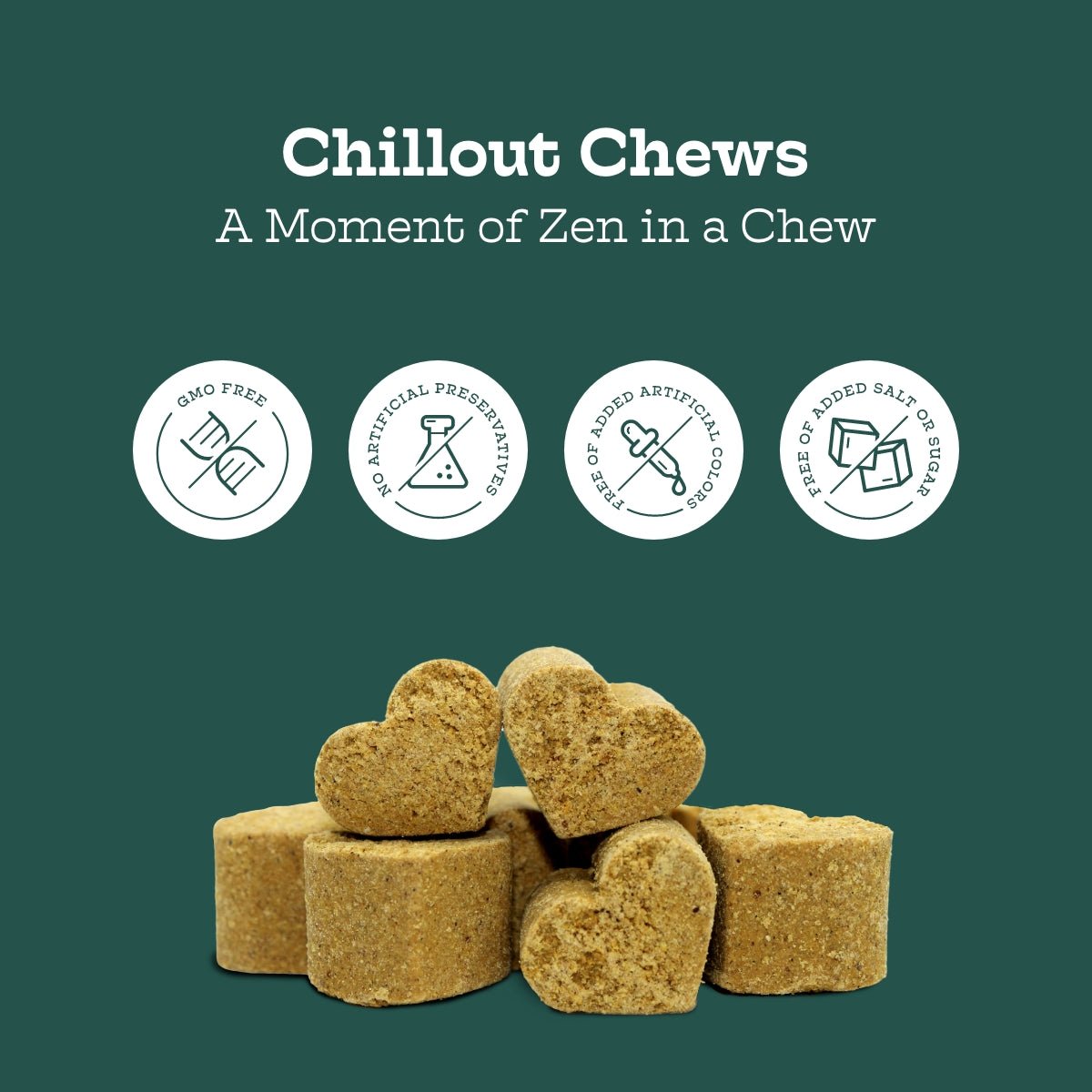 Chillout Chews by Moe's Healthy Pets