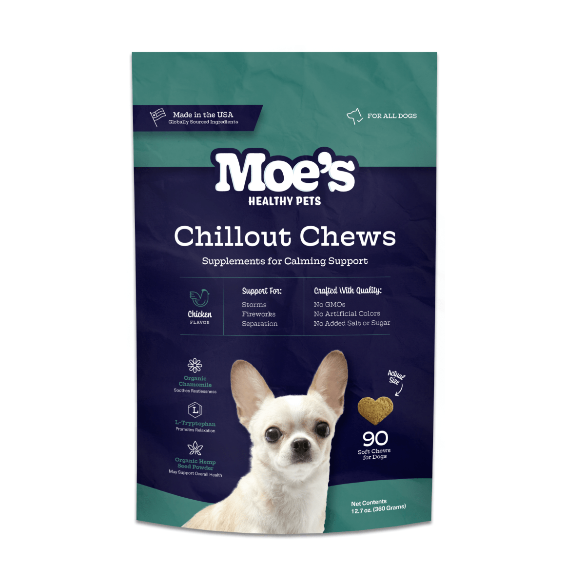 Chillout Chews by Moe's Healthy Pets