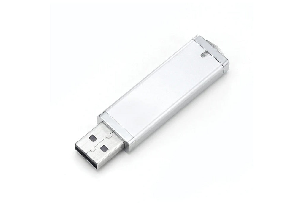 DE Style USB 2.0 Flash Drive Unprinted by USB Memory Direct