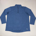 ZUSA Pull Over Shirt Long Sleeve Brisk Quarter Zip Men's Sz XL Navy Heather (New) by PayWut