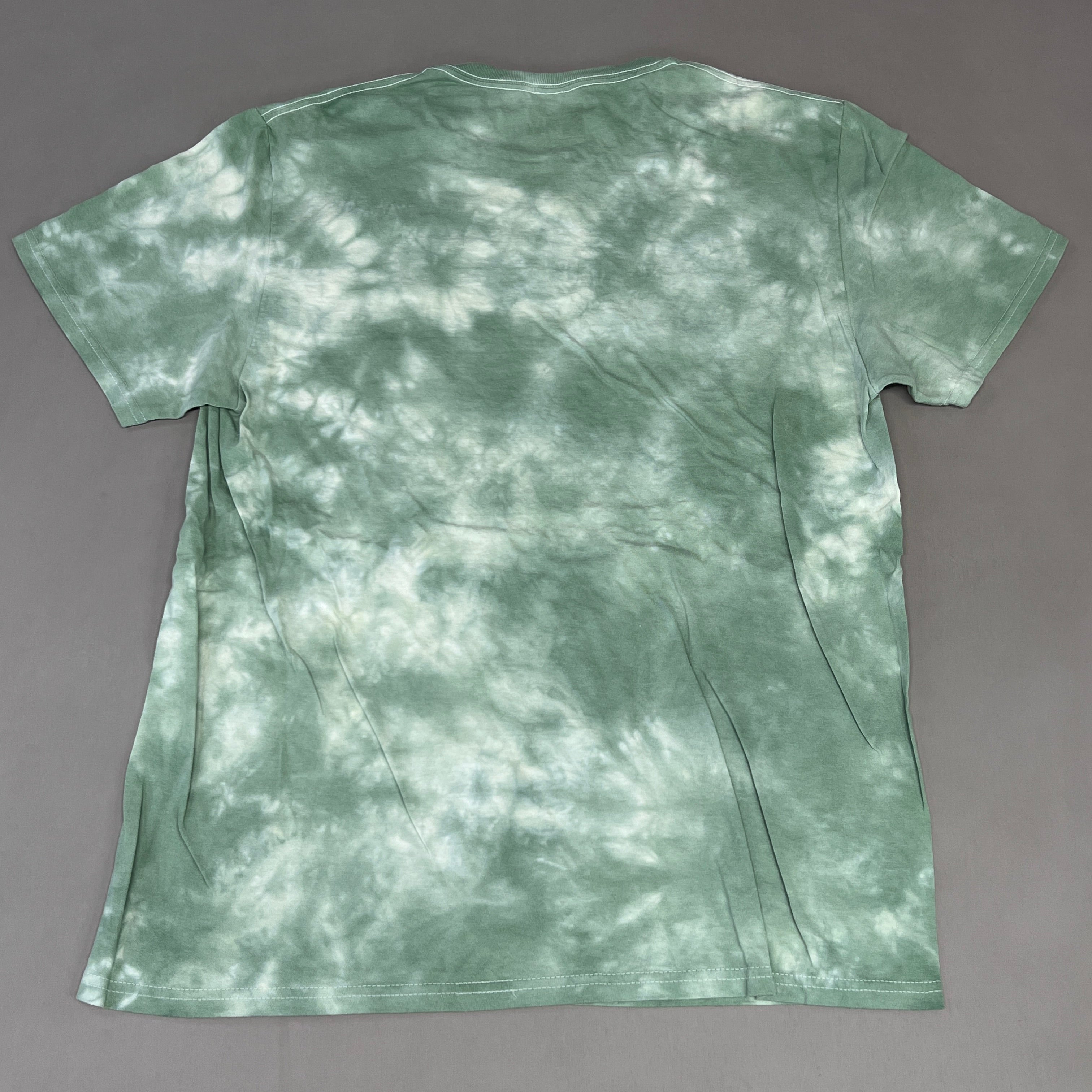 MTV Mint and White Tie-Dye Short Sleeve T-Shirt Women's Sz L 86947(New) by PayWut