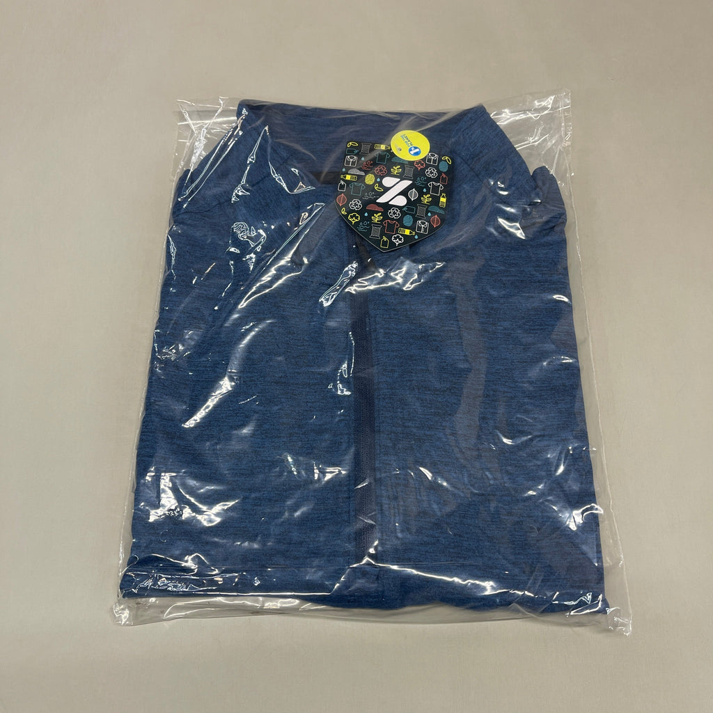 ZUSA Pull Over Shirt Long Sleeve Brisk Quarter Zip Men's Sz XL Navy Heather (New) by PayWut