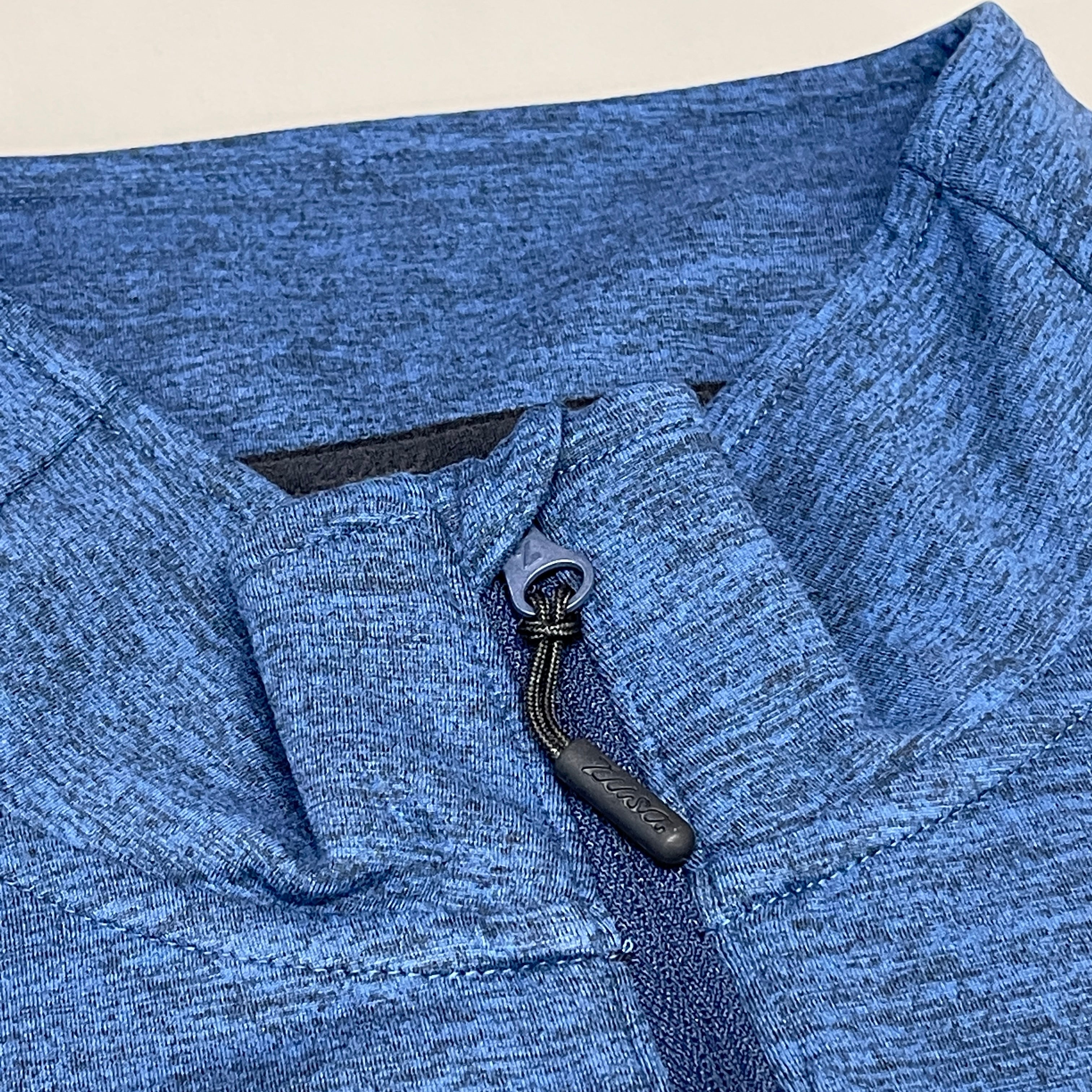 ZUSA Pull Over Shirt Long Sleeve Brisk Quarter Zip Men's Sz XL Navy Heather (New) by PayWut