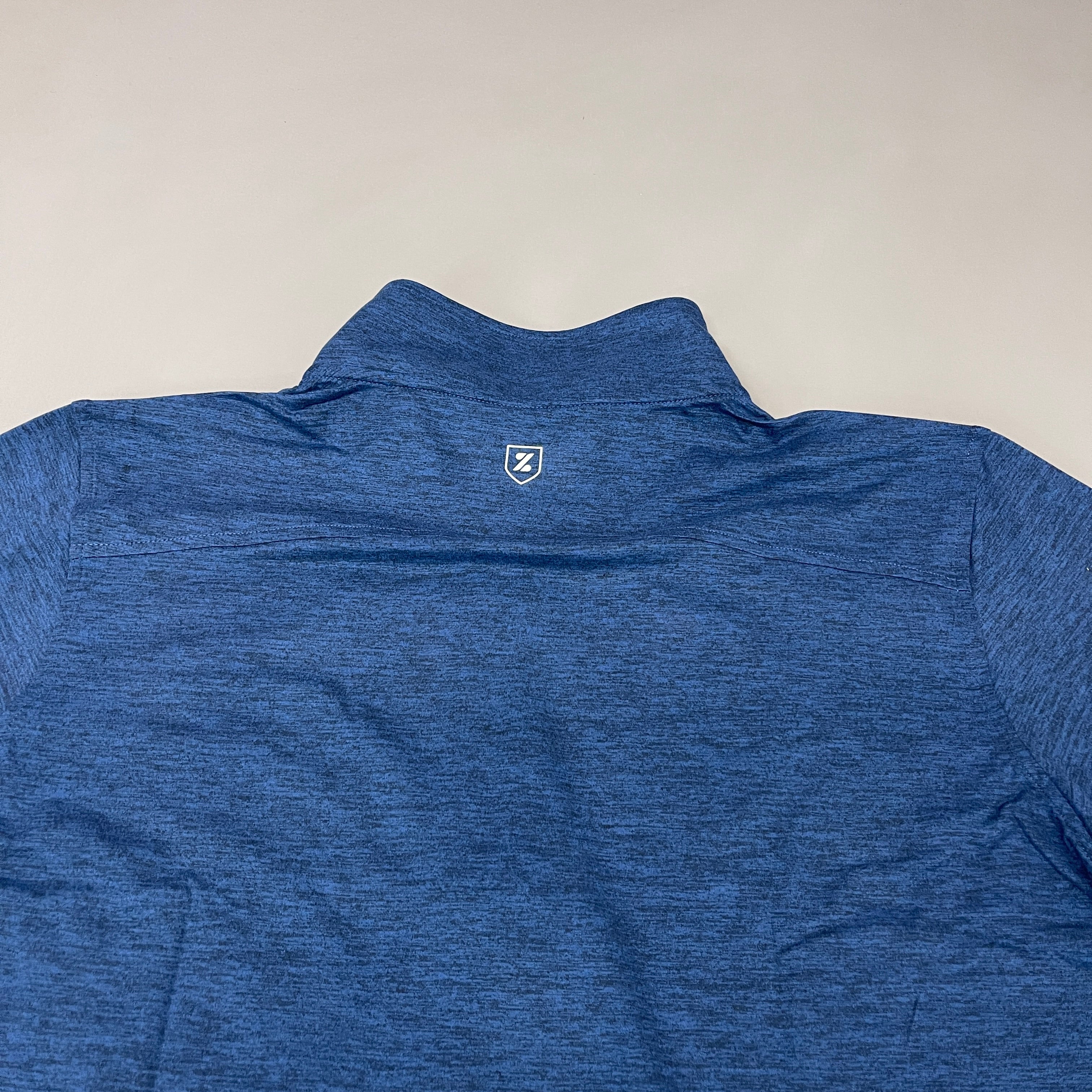 ZUSA Pull Over Shirt Long Sleeve Brisk Quarter Zip Men's Sz XL Navy Heather (New) by PayWut