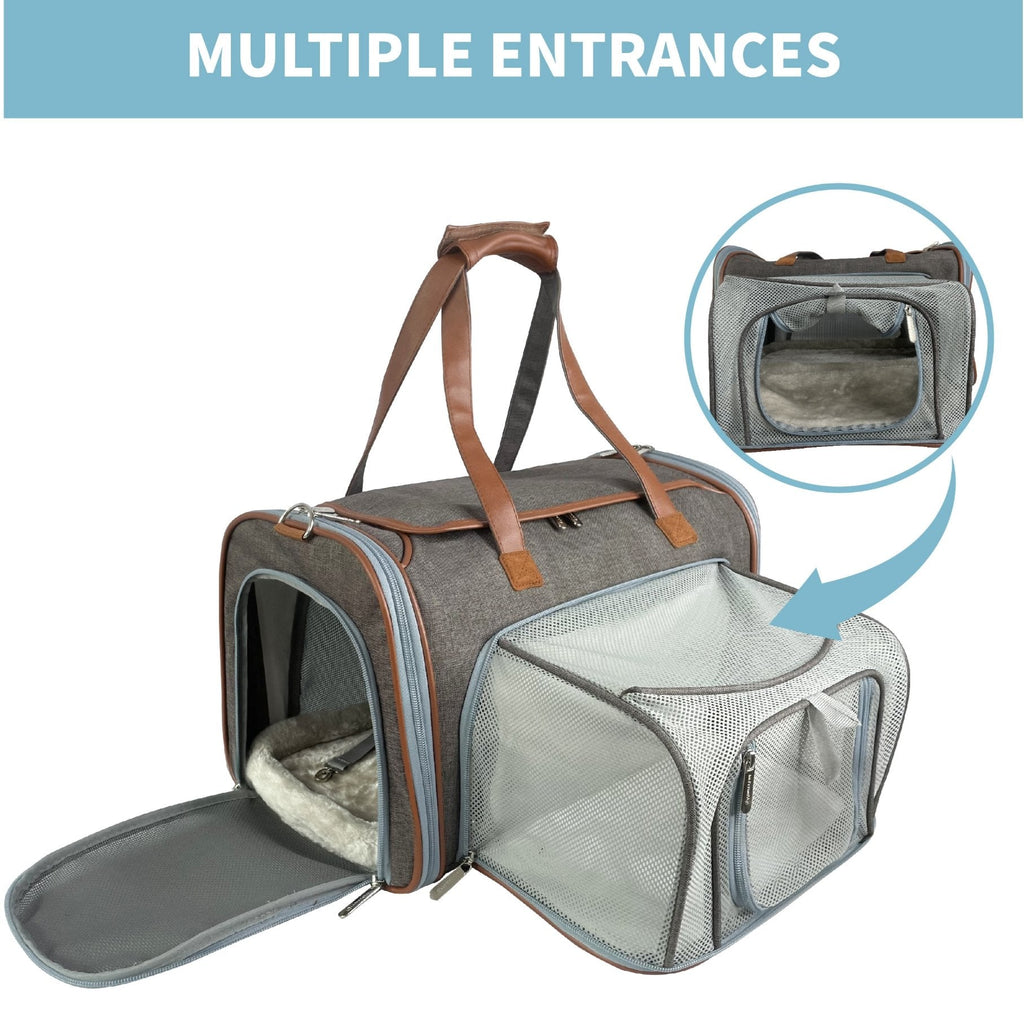 Mr. Peanut's Gold Series Big Apple XL Expandable Pet Carrier V2.0 by Mr. Peanut's Pet Carriers