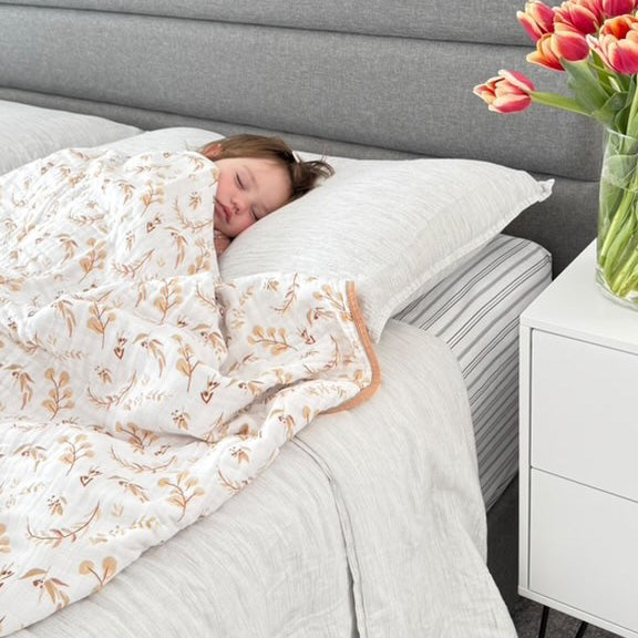 Dreamy Floral Quilt by Parker Baby Co.