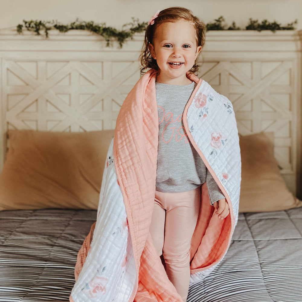 Dreamy Floral Quilt by Parker Baby Co.