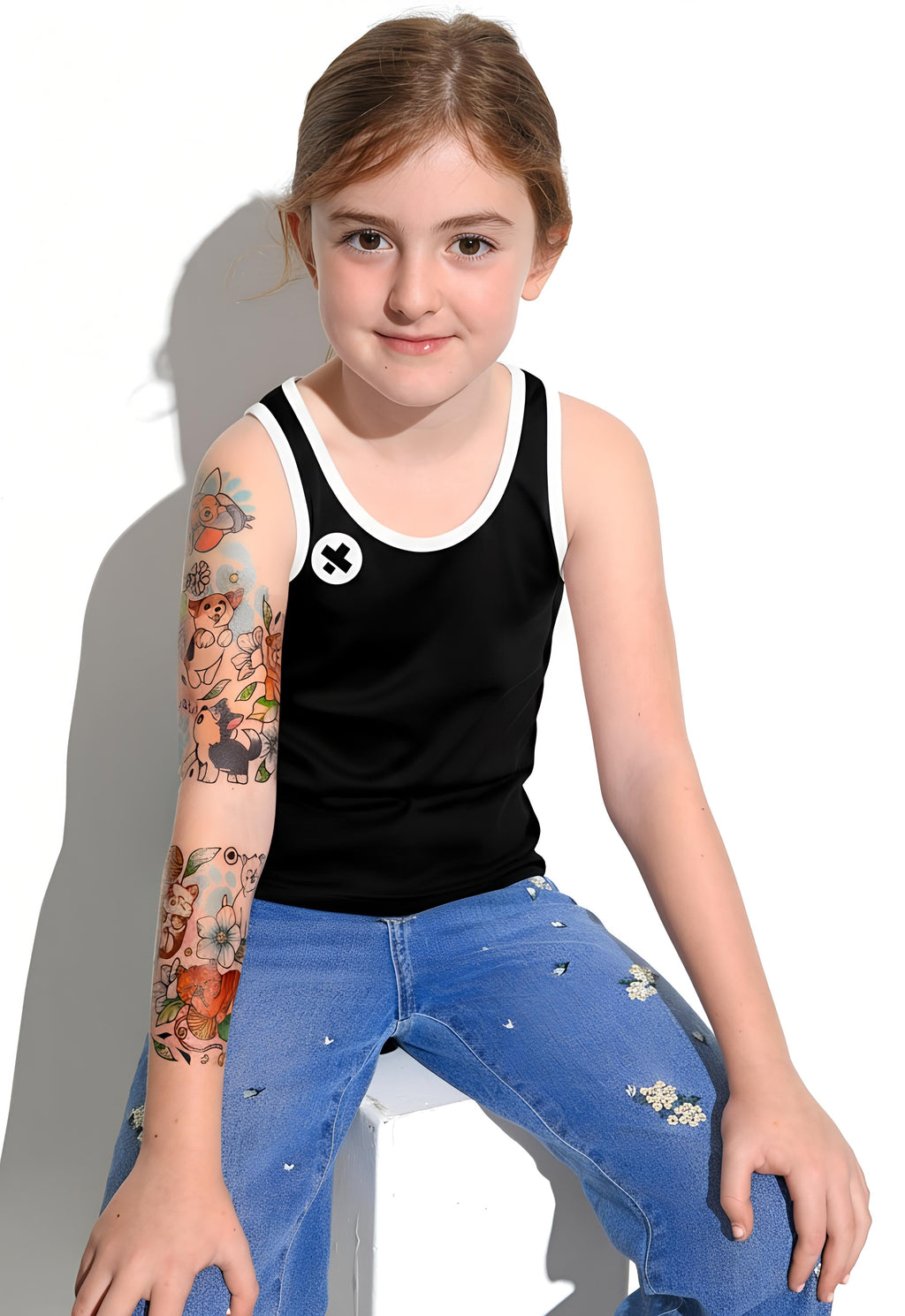 Fresh Ink Ringer Tank by Tony Ray