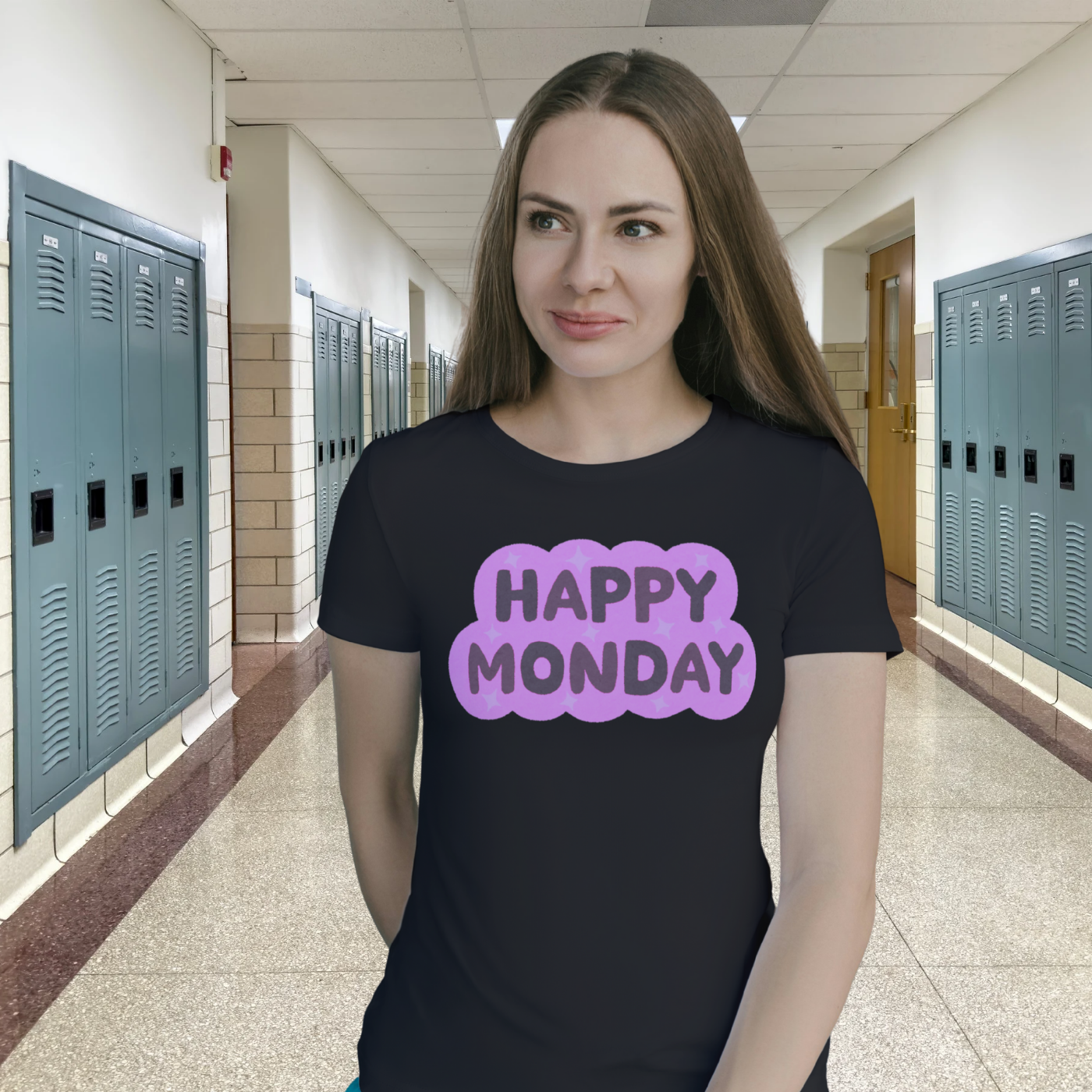 Happy Monday | Motivational Tee | Start the Week With Purpose by Love & Lyrics Designs