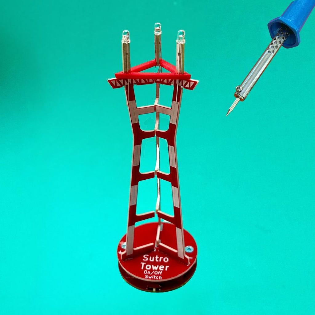 Soldering Kit: Sutro Tower by Lectrify