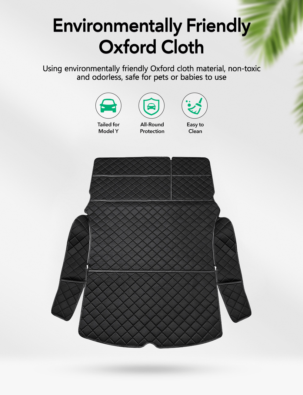 Trunk Mat Waterproof Car Dog Cover for Model Y | TESERY by Tesery Official Store