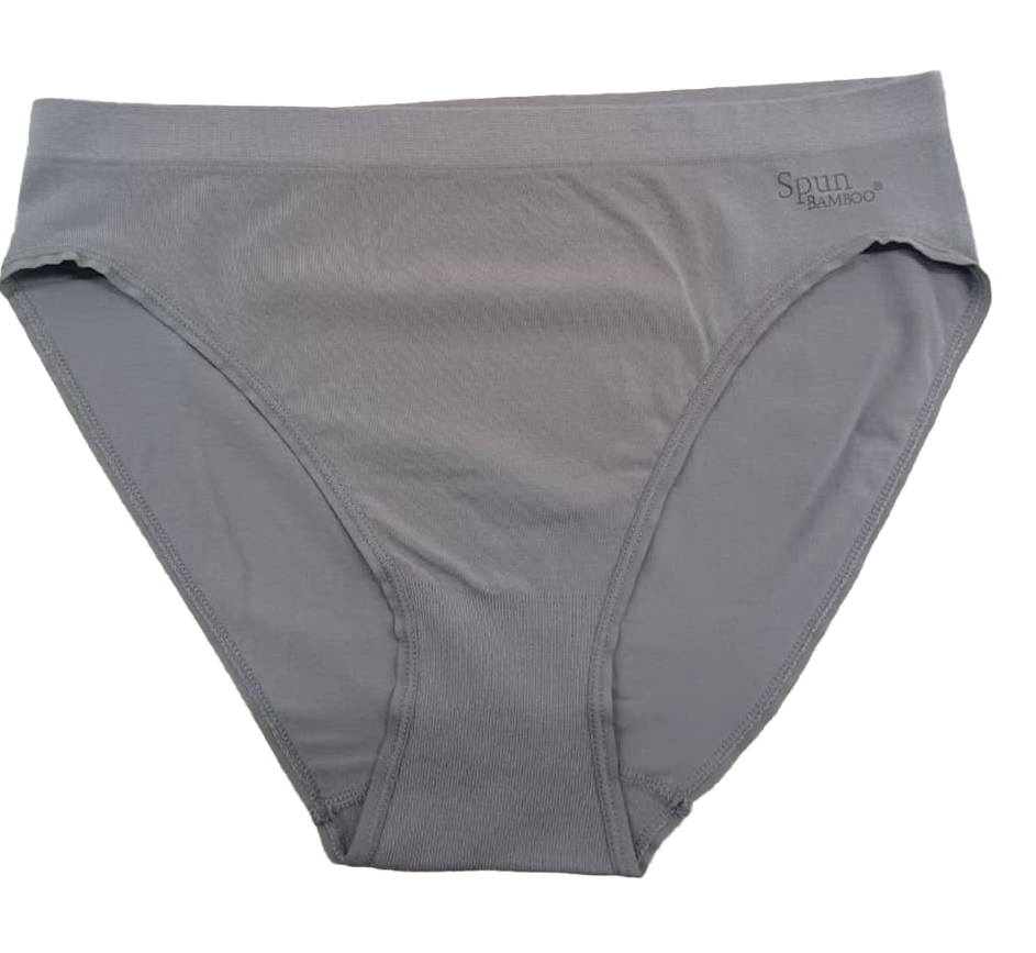 New Women's Bamboo/Cotton High Leg Brief Style Underwear by Spun Bamboo